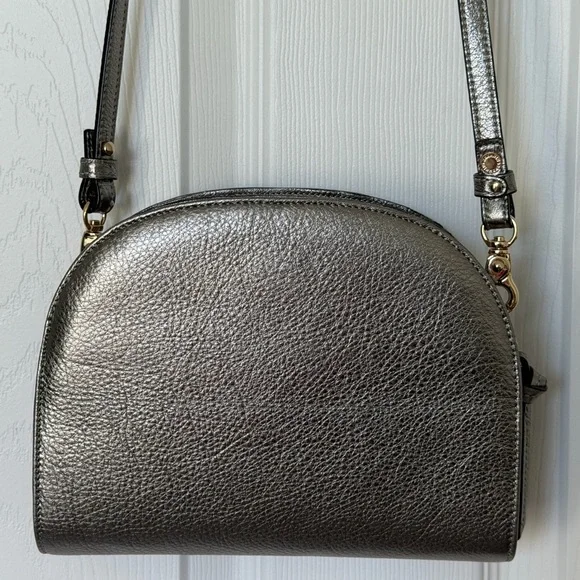 🆕 BRAHMIN Leah Anthracite Moonlit Crossbody Bag Genuine Leather - Picture 15 of 16